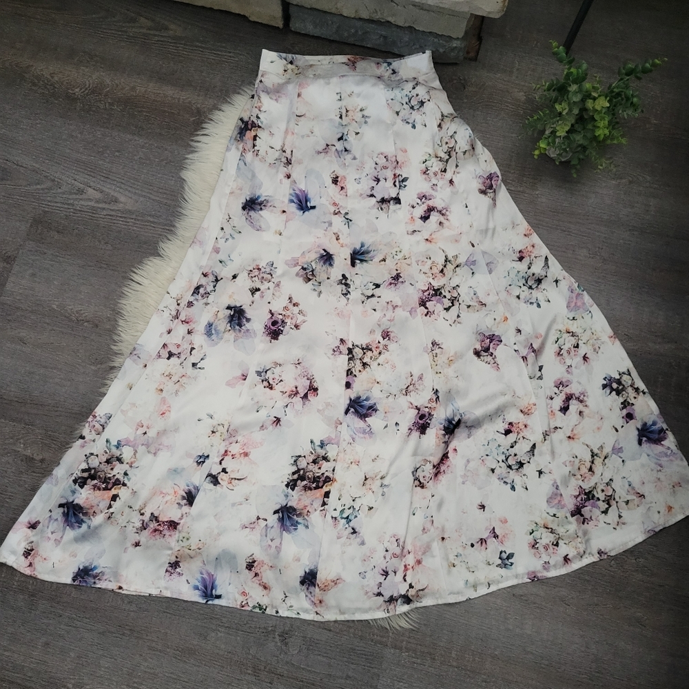 Show Me Your MuMu Princess Ariel Ball Gown Maxi Skirt ~ Bouquet Beauty size M - Picture 5 of 13